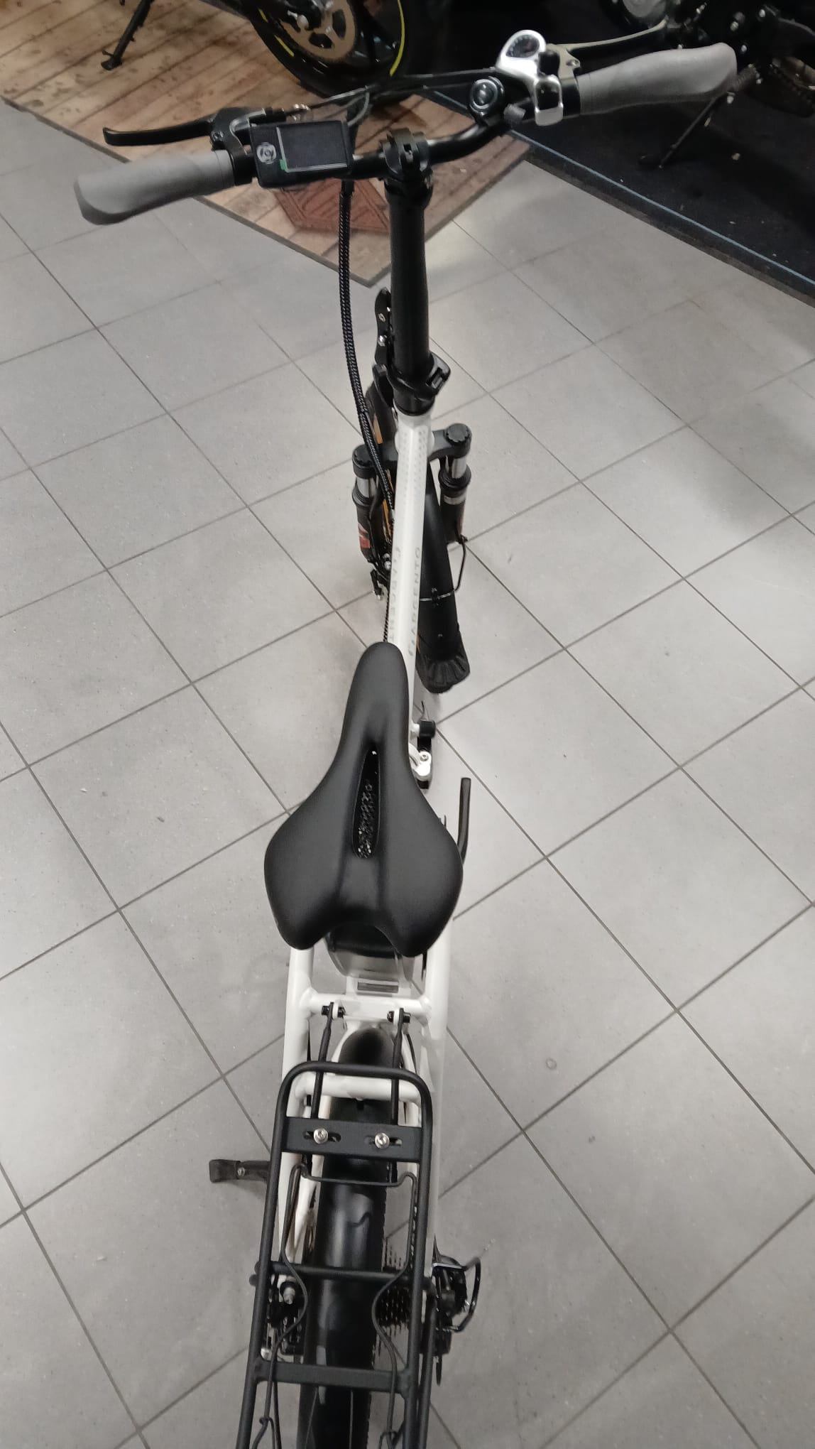 E-BIKE ARGENTO PIEGHEVOLE